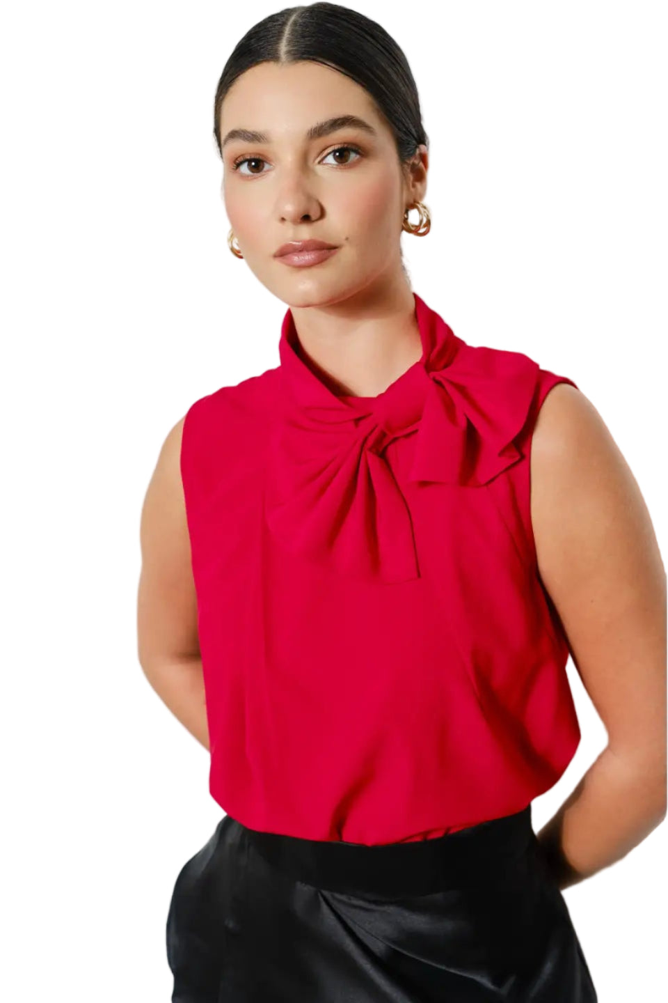 Elegant High Neck Blouse