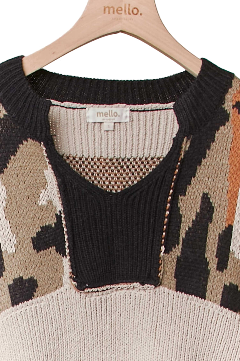 Camouflage Knit Sweater
