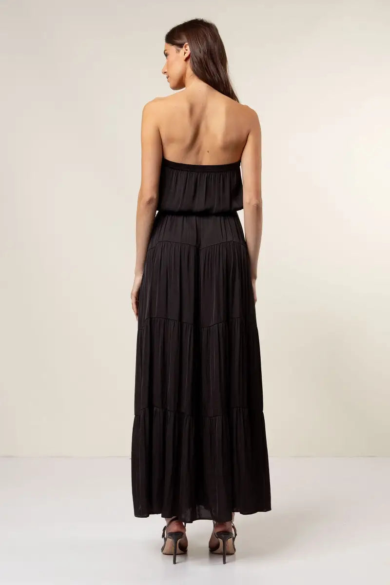 Maxi Tiered Tube Dress