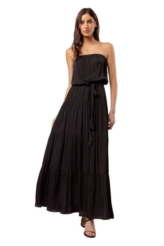 Maxi Tiered Tube Dress