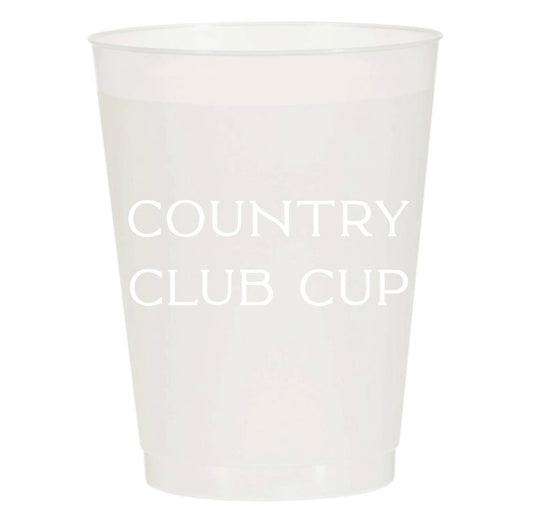 Country Club Frosted Cups