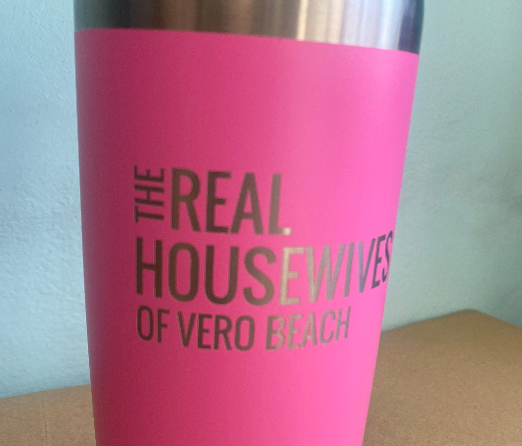 Vero beach housewives Tumbler 12 oz