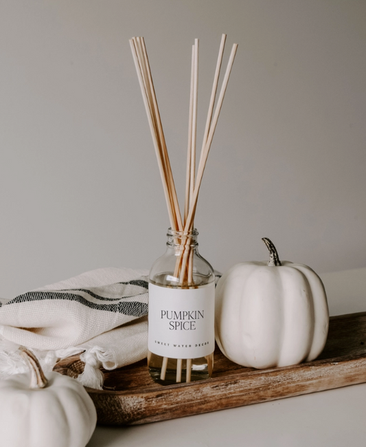 Pumpkin Spice Clear Reed Diffuser