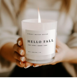 Candle "Hello Fall" 11 oz Soy