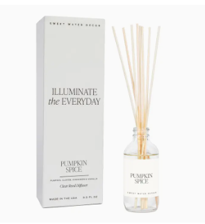 Pumpkin Spice Clear Reed Diffuser