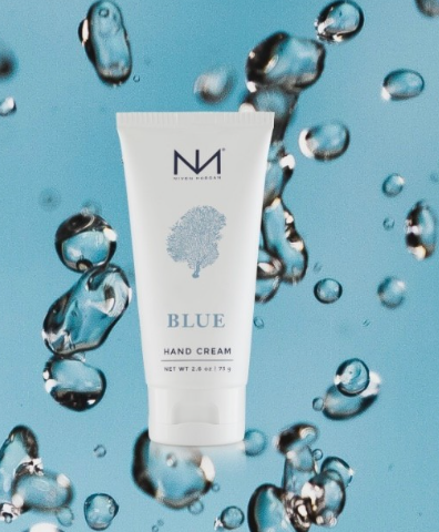 Blue Hand Cream by Niven Morgan 2.6 oz