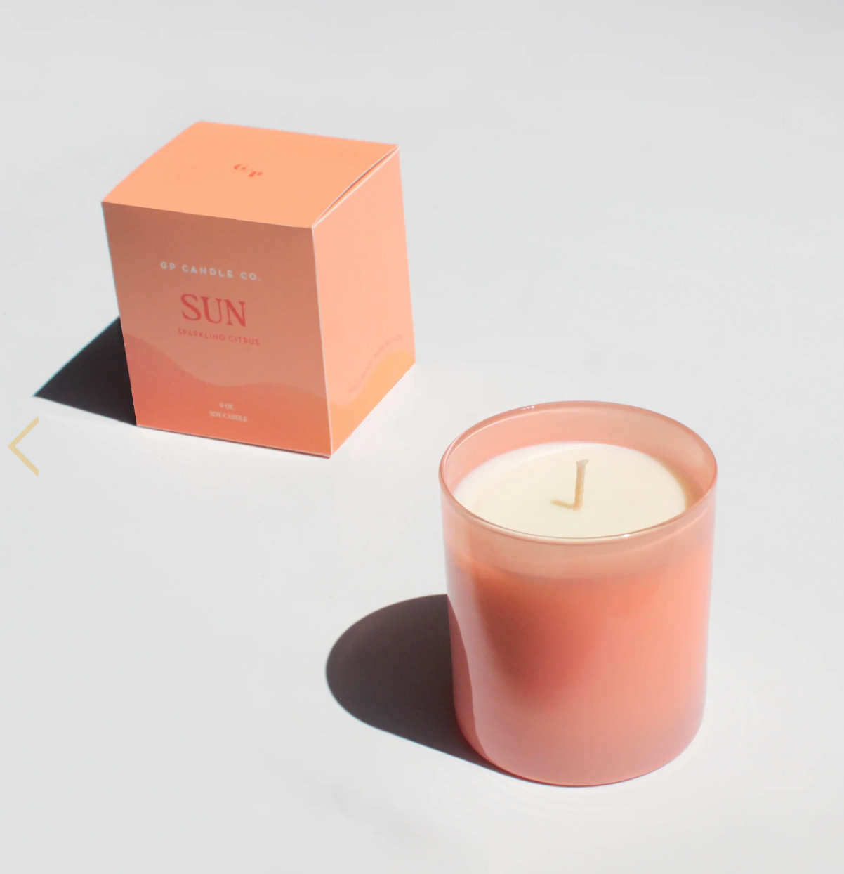 Sun 9 oz. soy  Candle (Sparkling Citrus)