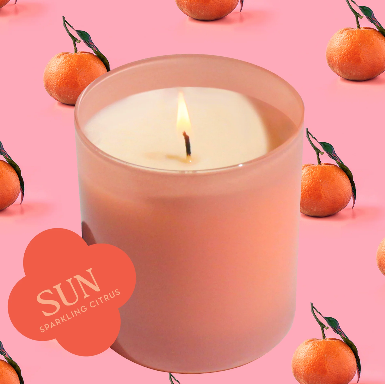Sun 9 oz. soy  Candle (Sparkling Citrus)
