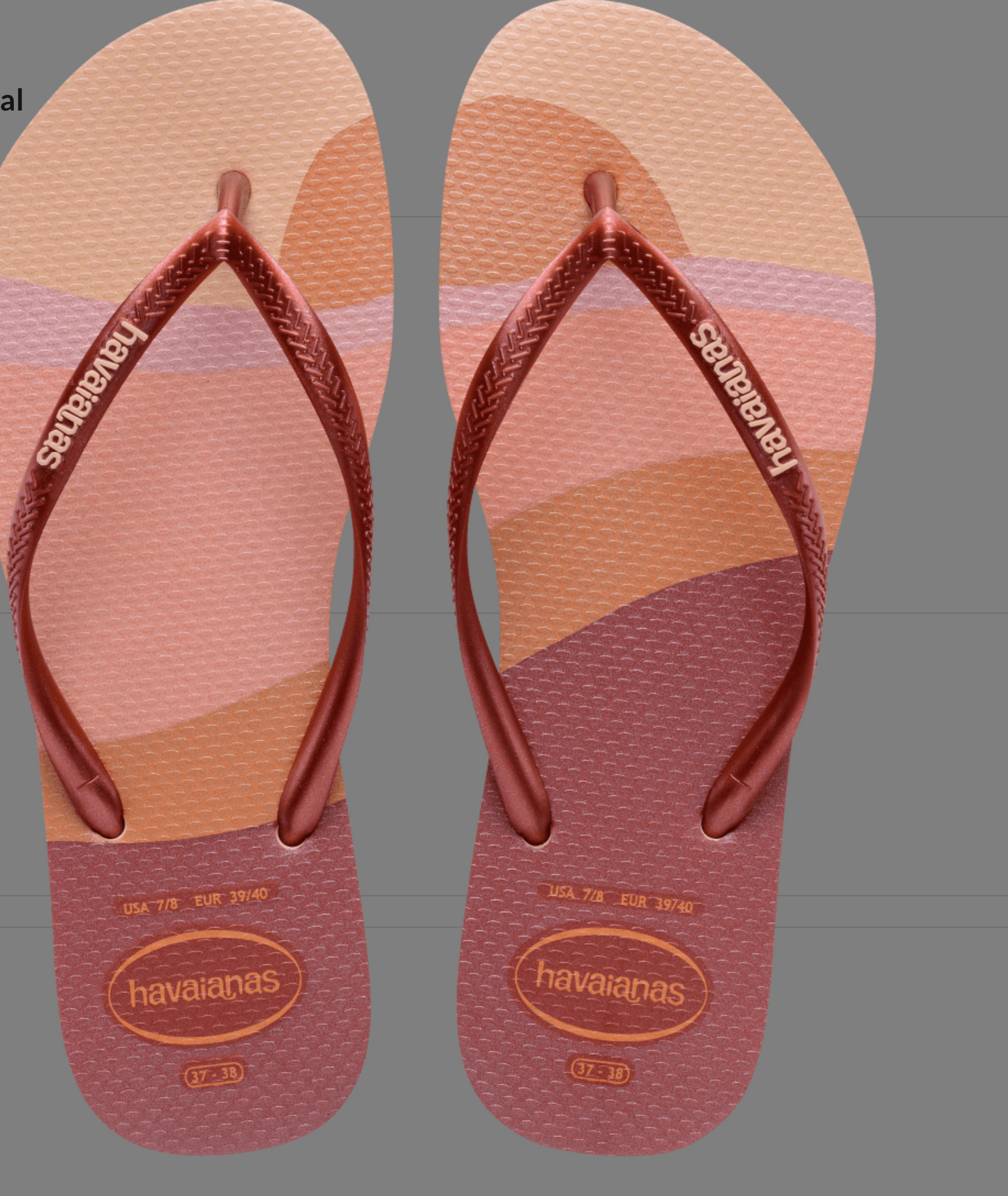 slim palette glow sandal