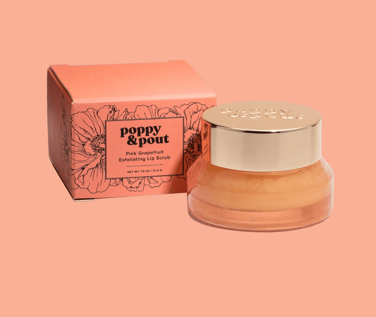 Poppy & Pout Hydrating Lip Scrub