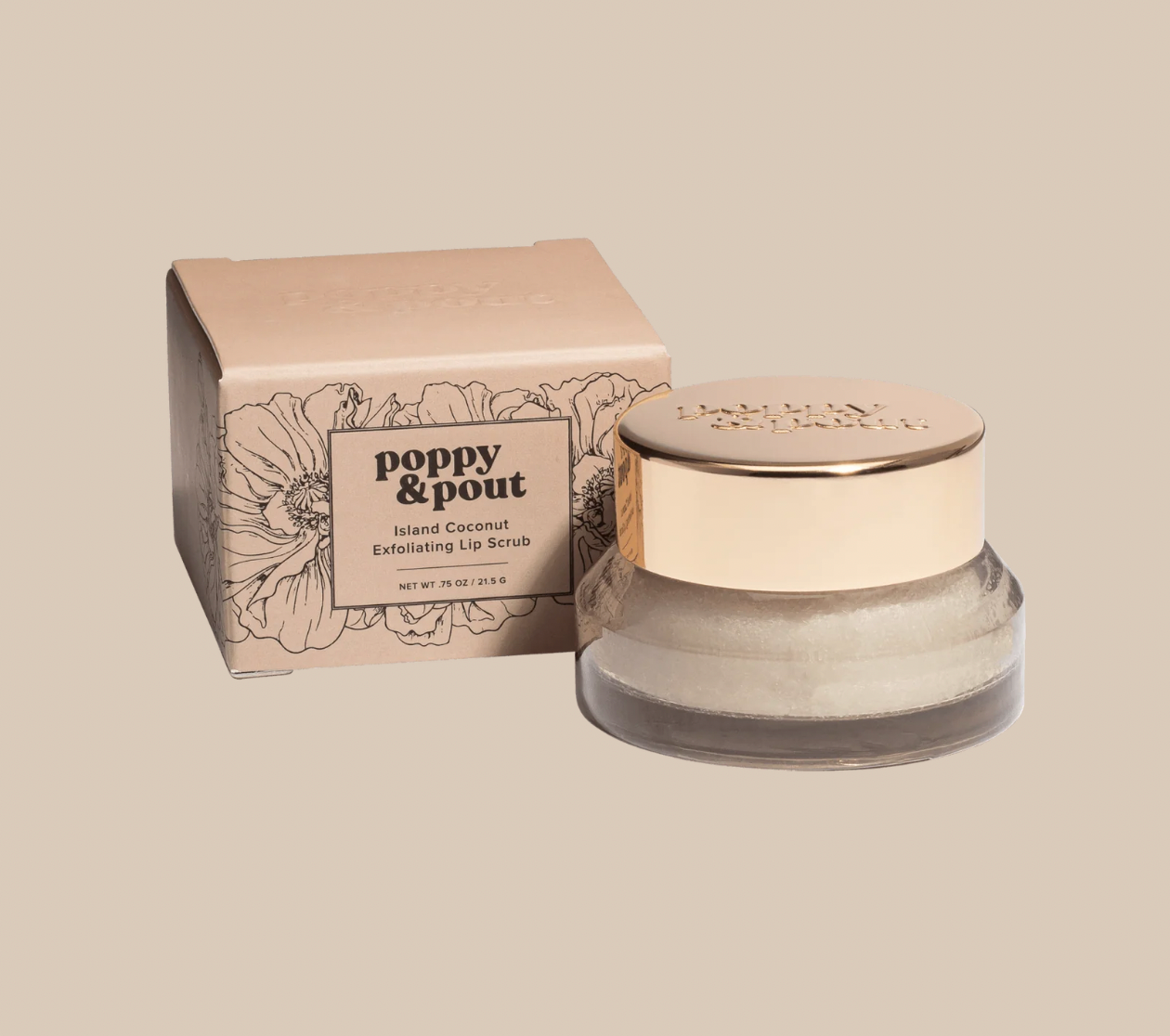 Poppy & Pout Hydrating Lip Scrub