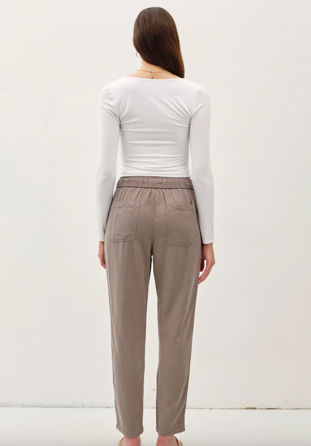 Tencel Tapered Pants