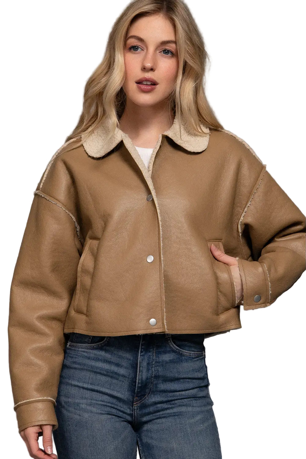 Penny Lane Suede Short Jacket