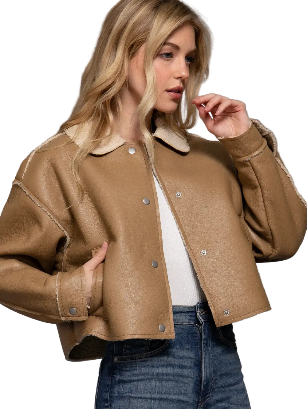 Penny Lane Suede Short Jacket