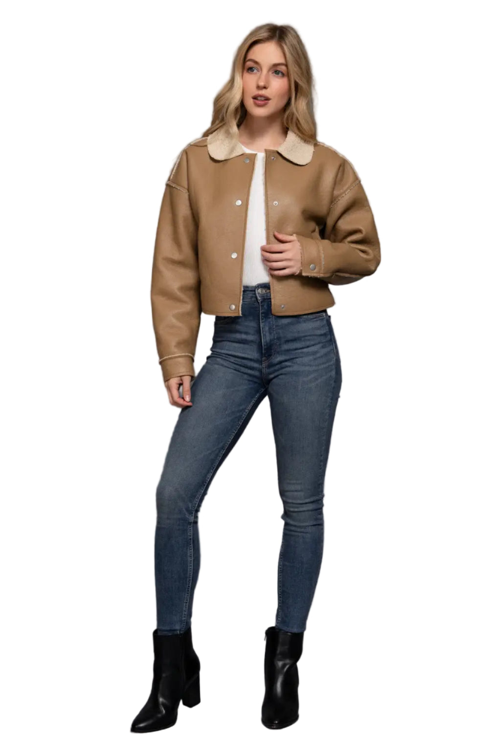 Penny Lane Suede Short Jacket