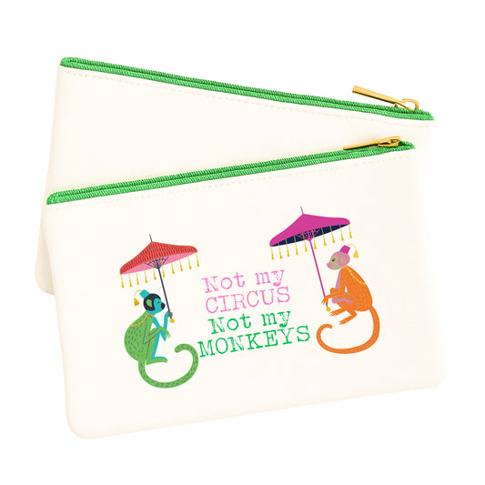Not My Circus Makeup Bag