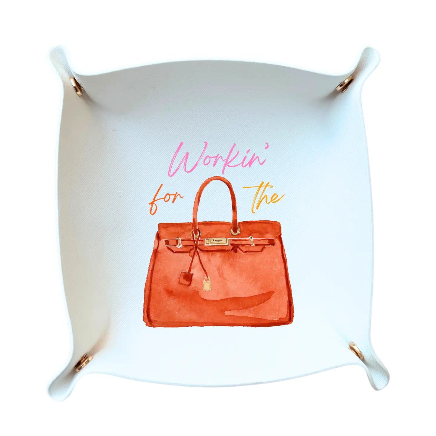 Working For the Bag Trinket Tray