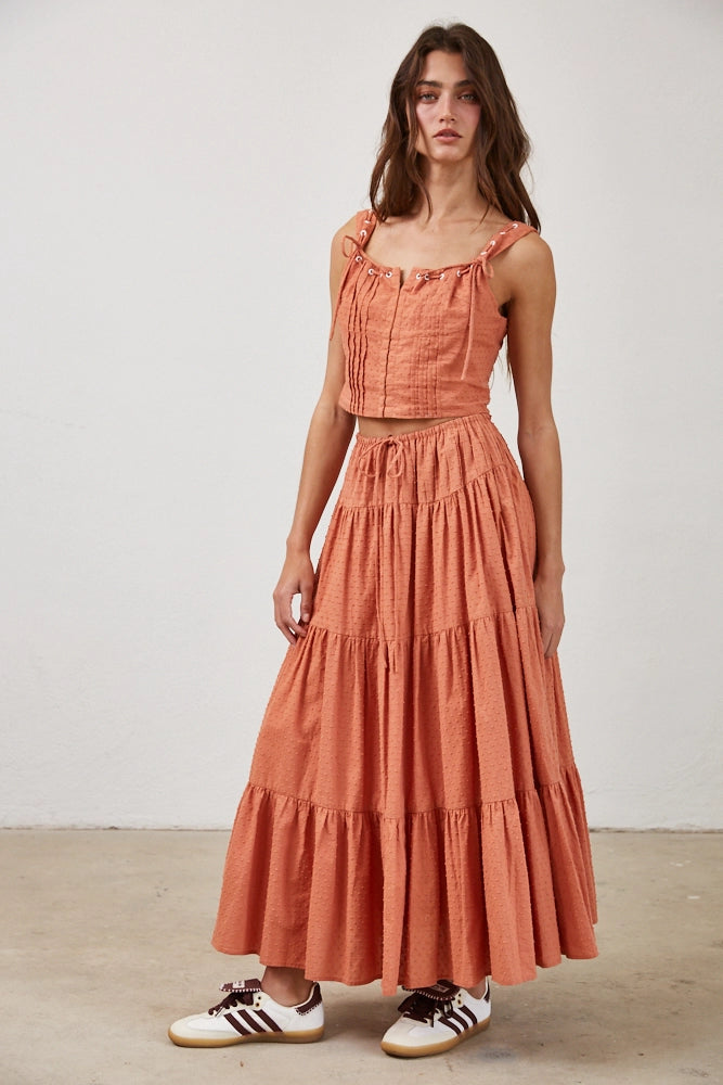 Florence Cotton  Textured Top