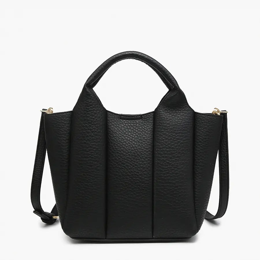 Maddox Paneled Satchel