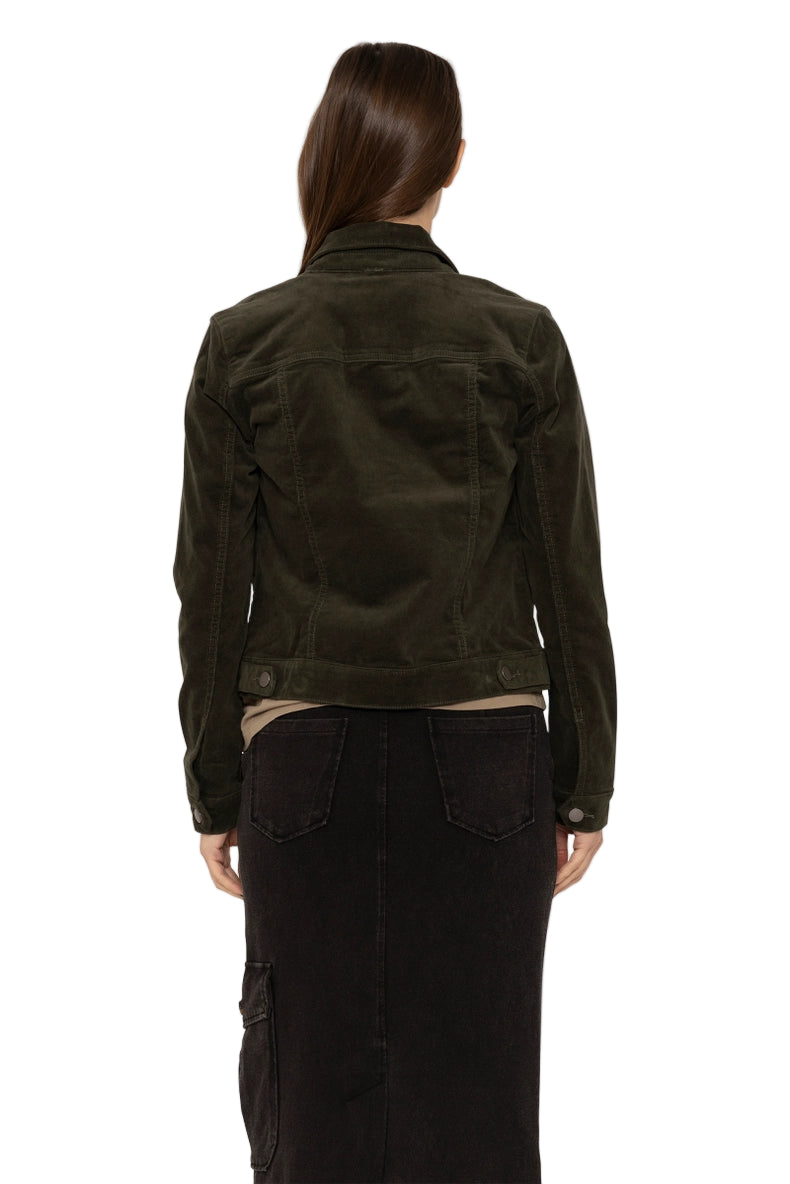 Slim Fit Corduroy Jacket