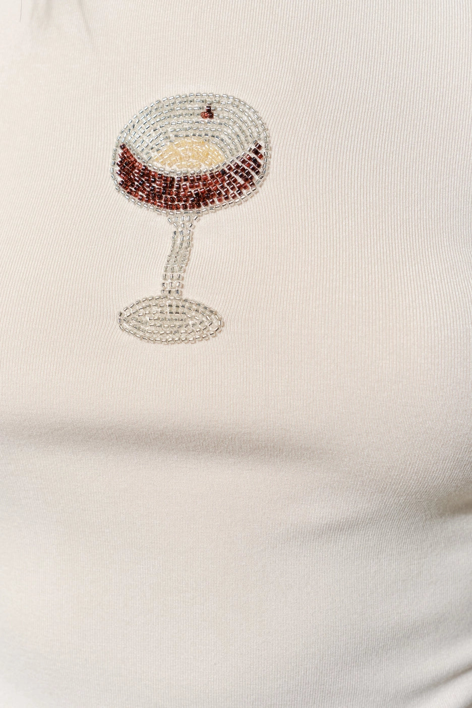 Espresso Martini Beaded Top