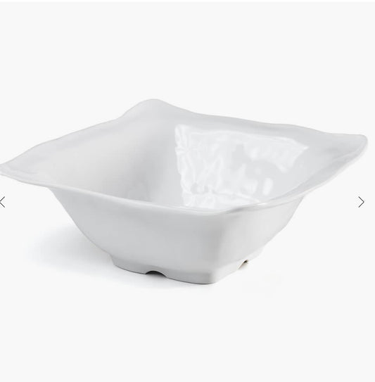 Ruffle 12.5" Square Serving Bowl