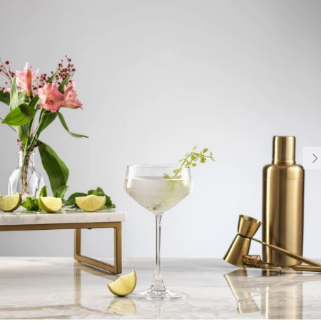 Bloom Coupe Martini Glass
